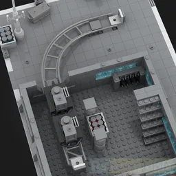 Modular Coruscant Warehouse