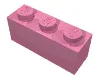 Brick 1 x 3 / Medium Dark Pink