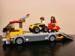 Flatbed truck
