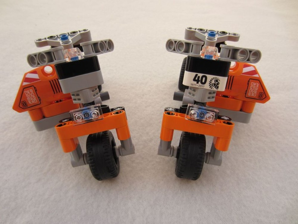 Lego 42060 Motorcycles with sidecars