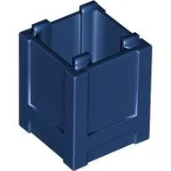 Container Box 2 x 2 x 2 - Top Opening / Dark Blue