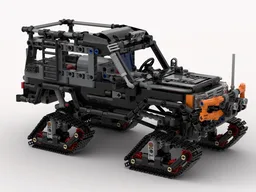 Mini RC Land Cruiser 78 Track mod