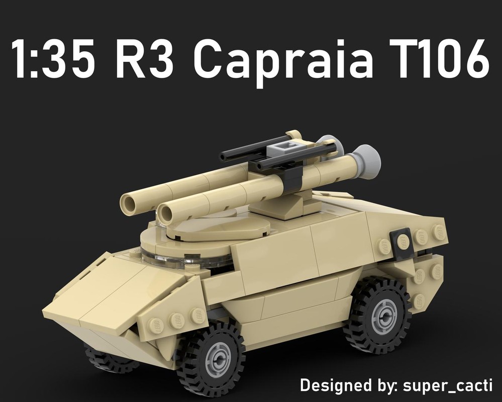 Lego 1:35 OTO Melara R3 Capraia T106