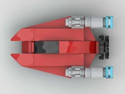 Micro Red Spaceship