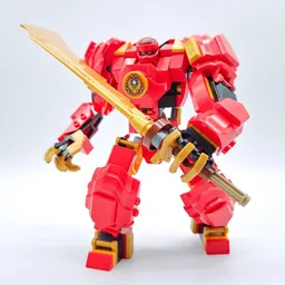 Kai's Fire Mech/Corrupted Wolf Mech (71808 Alt Build)