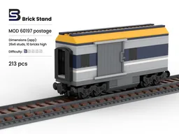 Postage wagon for 60197 Passenger Train
