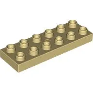 Duplo Plate 2 x 6 / Tan