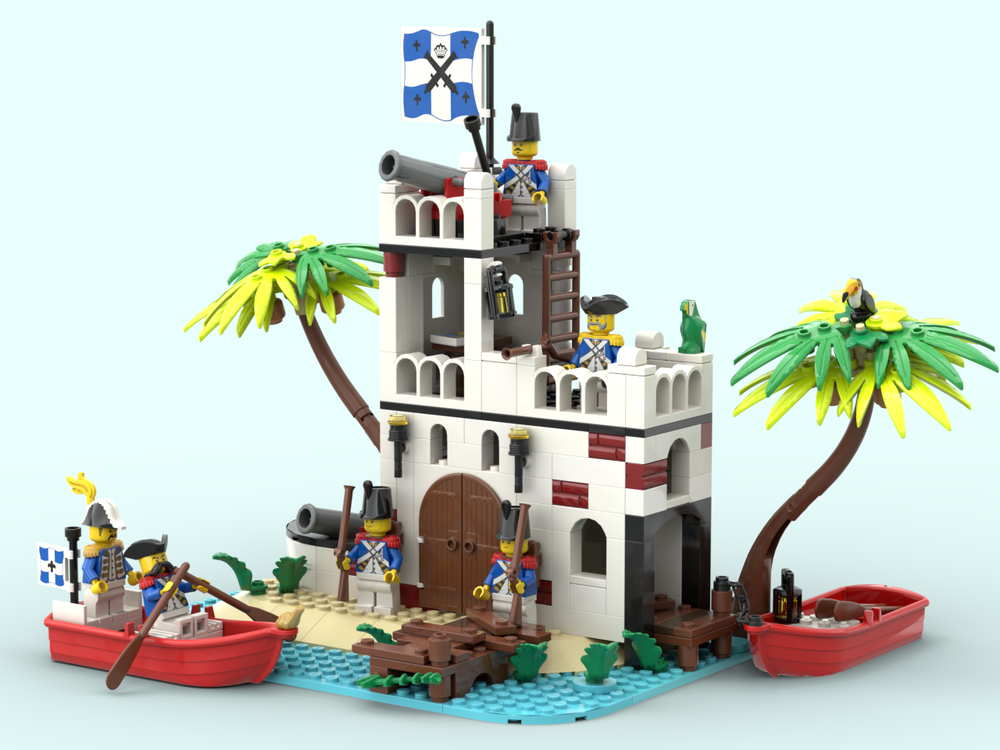 Lego Sabre island revision