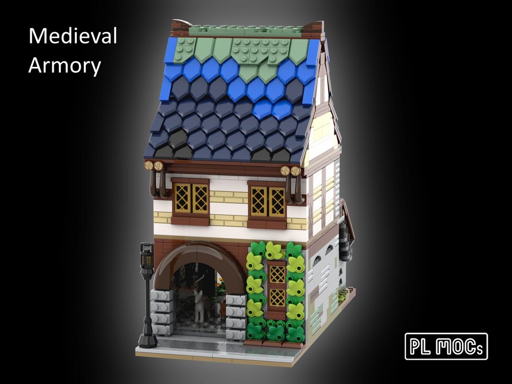 Lego Medieval Armory - 21325 Medieval Blacksmith Alternative Build