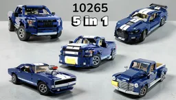5 in 1 bundle Instructions for set #10265 alternative models