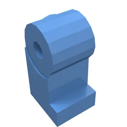 Leg, Left / Medium Blue