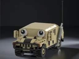 Silly looking Humvee