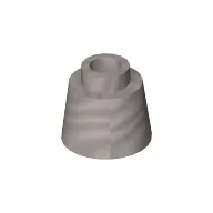 Cone 1.17 x 1.17 x 2/3 (Fez) / Flat Silver