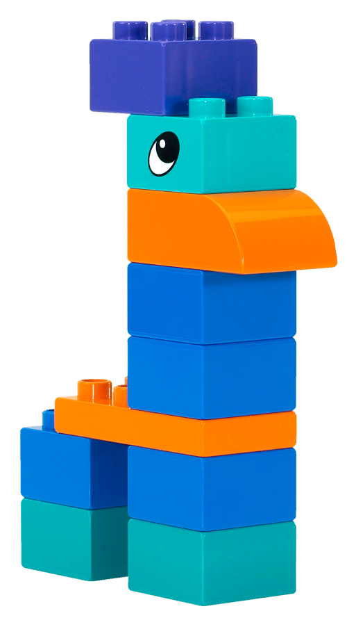 Lego Blue Deer (Explore)