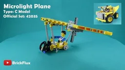 Microlight Plane 42035 C Model