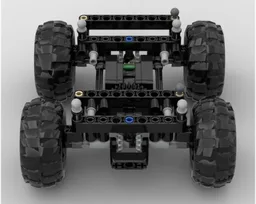 8x8 Front axle