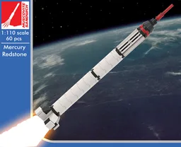 Mercury Redstone [1:110 scale]