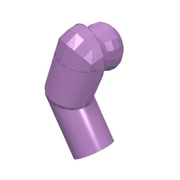 Arm, Right / Medium Lavender
