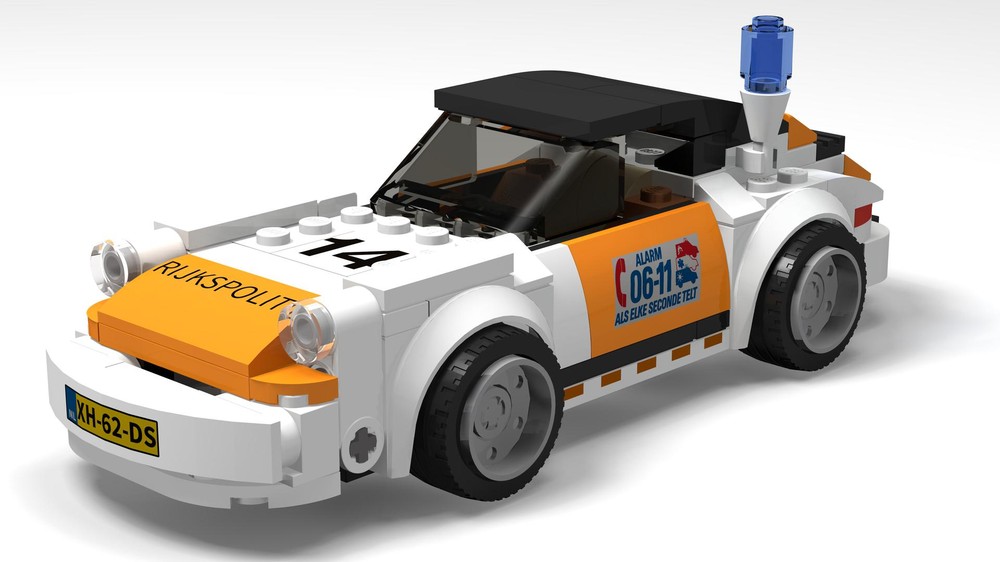 Lego 1974 Porsche 911 Turbo 3.0 (Dutch Police - Rijkspolitie)