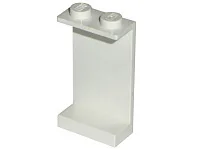 Panel 1 x 2 x 3 - Solid Studs / White