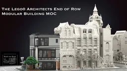 The Lego® Architects end of the row