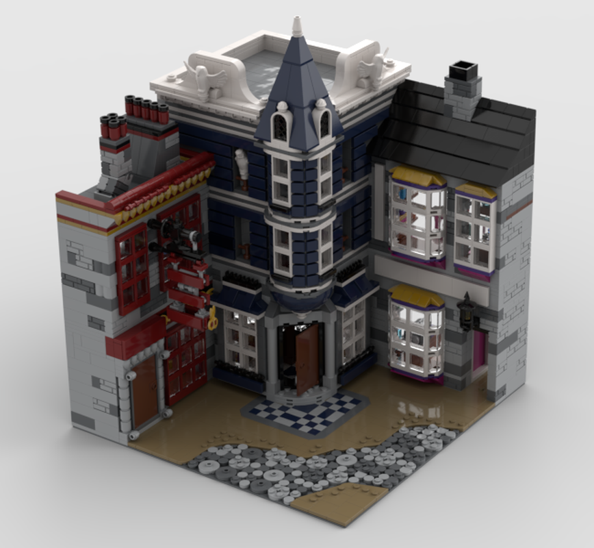 Lego Owl Post Diagon Alley