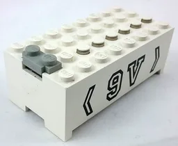 Electric 9V Battery Box Small without Battery Cover with 9V Pattern