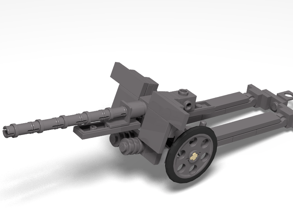 Lego 76mm Divisional Gun M1942 (ZiS-3)