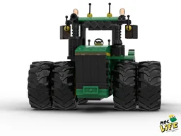 John Deere 8 wheels articulate