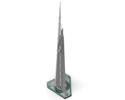 Jeddah Tower 1:800 Scale