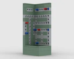 Fu character Jewelry rack From 21327