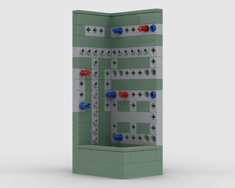 Lego Fu character Jewelry rack From 21327