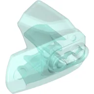 Large Figure Limb Cover, Size 4, Armor with Ball Joint Socket / Trans-Light Blue