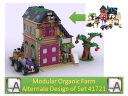 Modular Organic Farm - Alternate Design of set 41721