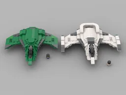 1:250 scale Elite dangerous eagle and imperial eagle