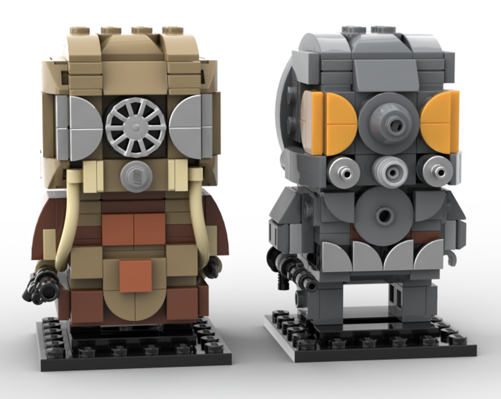 Lego Zuckuss + 4-L0M Brickheadz
