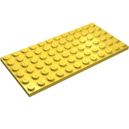 Plate 6 x 12 / Yellow