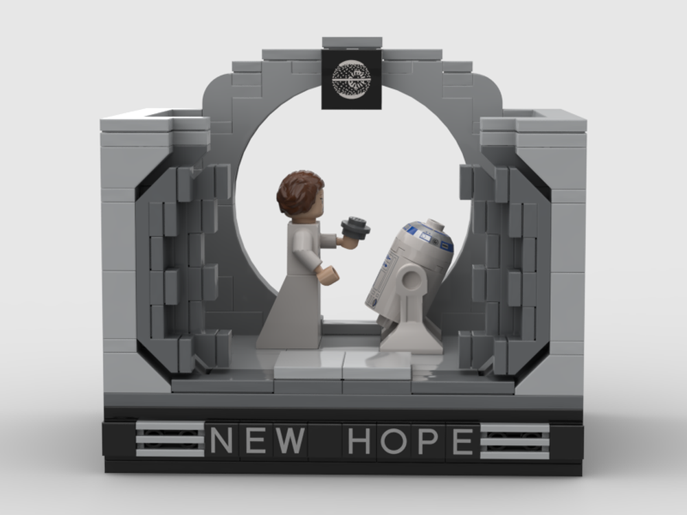 Lego Diorama - New Hope