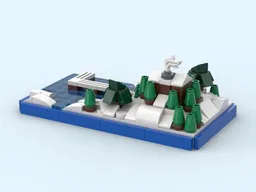 Micro Winter Cabin