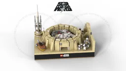 Micro Diorama : Mos-Eisley M.Falcon Hangar Desktop Version