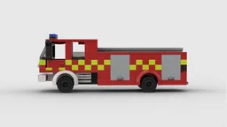 British fire engine ( Volvo )