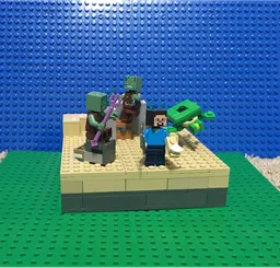 Warm ocean ruins