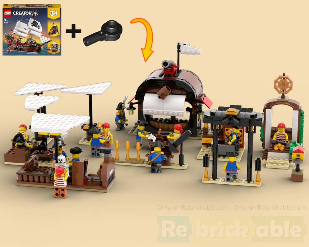Lego Beach Bar VIP (Very Important Pirate)