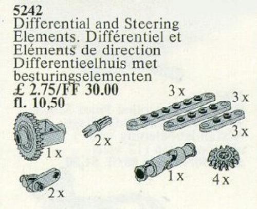 Lego Differential Gear Housing