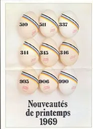 1969 Dealer French Nouveautés de printemps 1969 (3357fr)