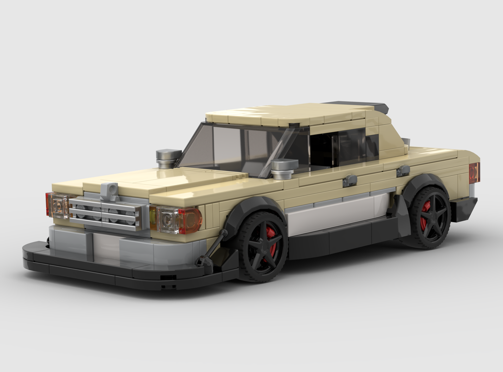 Lego 1980 Mercedes-Benz W123 Custom