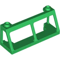 Windscreen 2 x 6 x 2 Train without Glass / Green