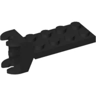 Hinge Plate 2 x 4 with Articulated Joint - Female / Black