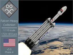 1:110 Falcon Heavy Collector's Edition