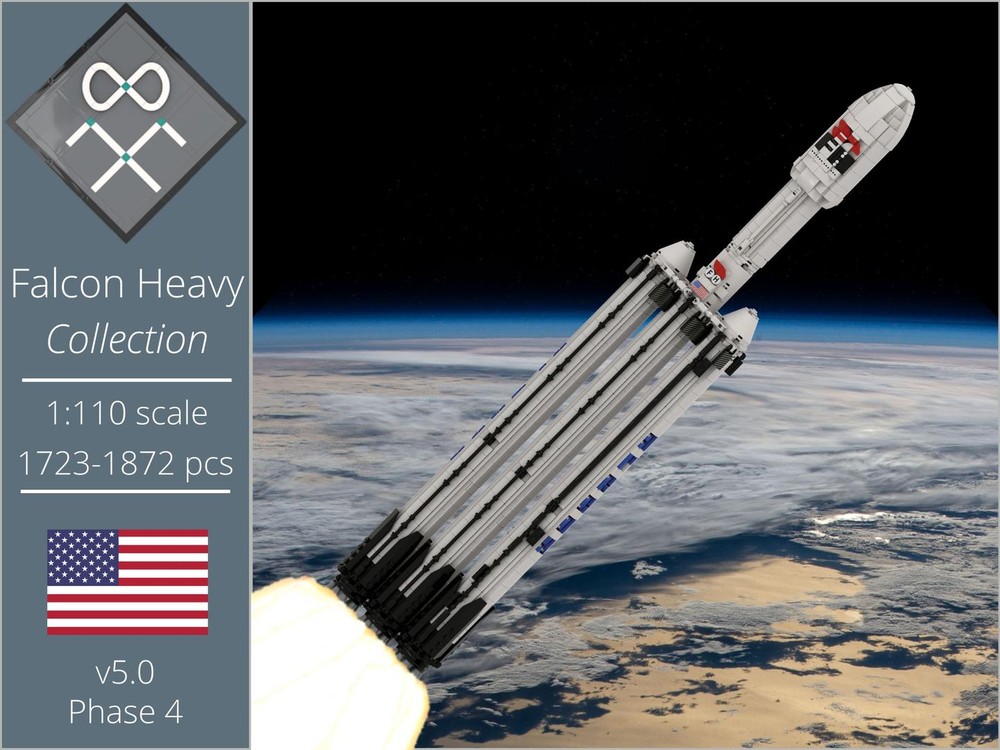 Lego 1:110 Falcon Heavy Collector's Edition